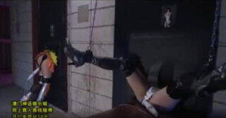 コスプレ　対魔忍　巨乳　調教　拘束