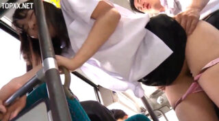 バス　痴漢　OL　レイプ　デカ尻　巨乳