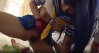 松本メイ　コスプレ　巨乳　中出しセックス　ファイター